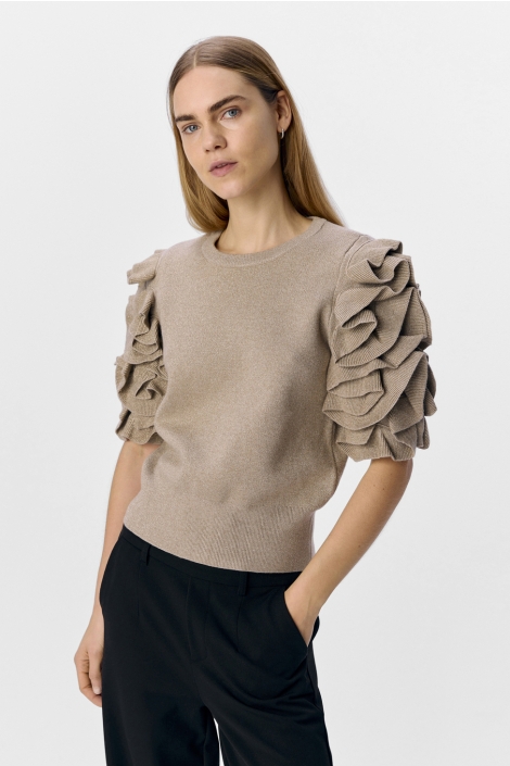 Object objdiandra knit 2/4 re pullover 138